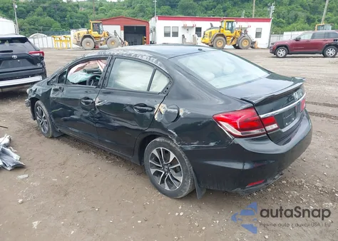 2013 Honda Civic Ex из США, поврежденный, VIN 2HGFB2F89DH534985